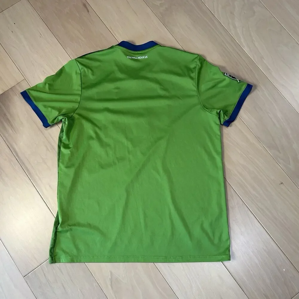 Adidas Seattle Sounders 2018 Home Soccer Jersey Men’s XL
